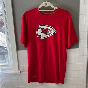 Nike Red Kansas City Chiefs Short Sleeve Tee